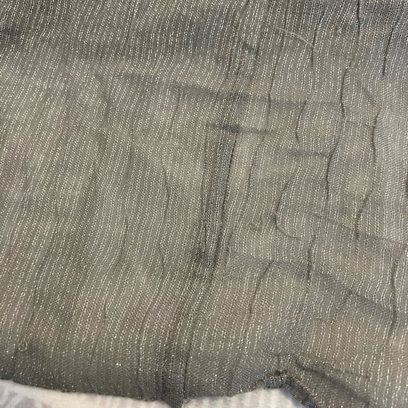 GRAY GREY INFINITY SCARF FREE WITH FULL PRICE BUNDLE $50 PURCHASE SHEER CUTE 321 - Picture 5 of 9